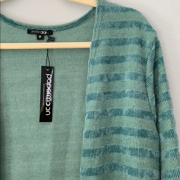 Long Cardigan Sea Foam- M - Picture 2 of 3